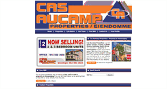 Desktop Screenshot of casaucampproperties.co.za